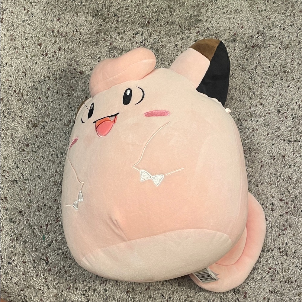 Squishmallows‎ Pokémon Clefairy 10" Plush Ultra Soft Animal Pillow Kellytoy